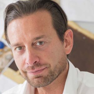 Matteo Nunziati, σχεδιαστής του συστήματος γραφείου Blade και της βιβλιοθήκης Elle για την i4Mariani