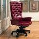 Empire leather armchair Mascheroni