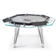 glass poker table