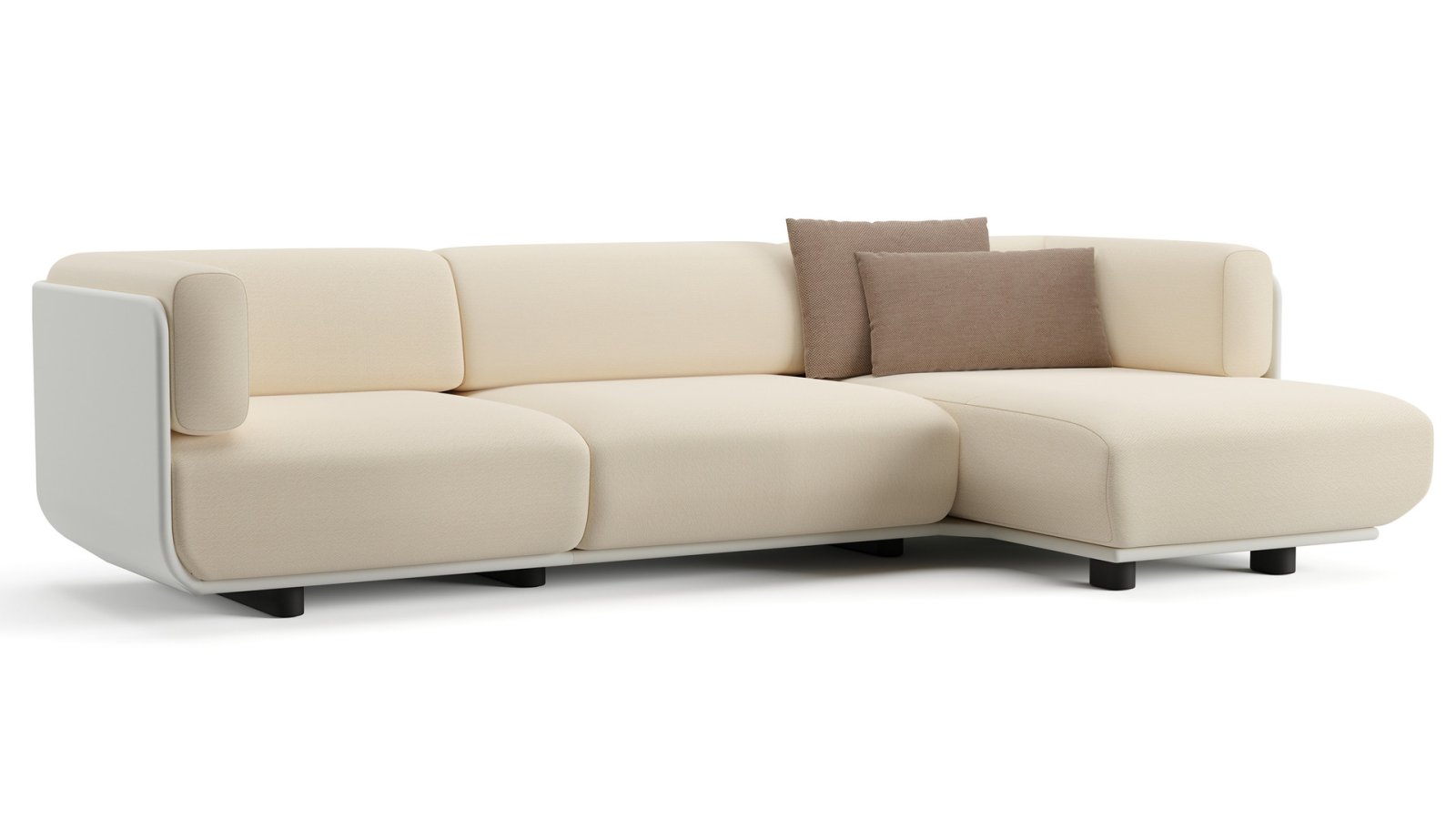 Καναπές Shaal της Arper σε lounge γραφείων