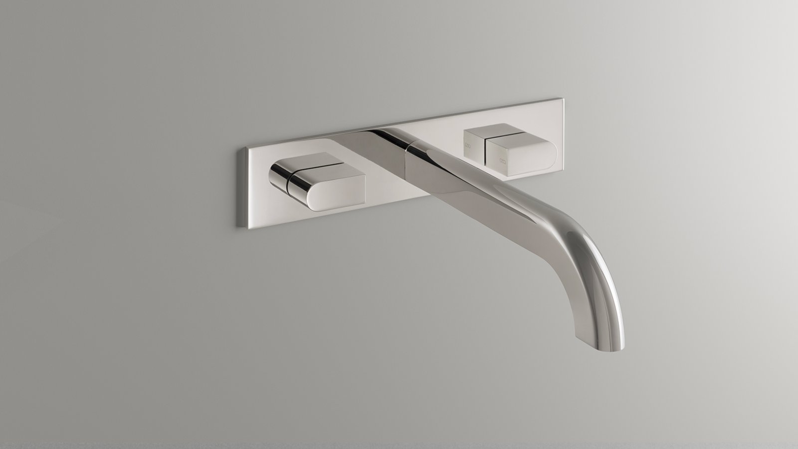 Μπαταρίες design Sixty της CEA Design σε Black Ivory με μαρμάρινο νιπτήρα