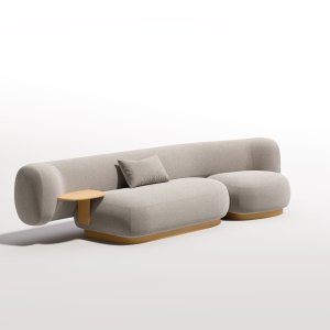Καναπές lounge Dorothea της LaCividina σε χώρο αναμονής