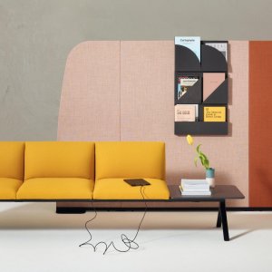 Γωνιά lounge Kiik σε συνεργατικό χώρο