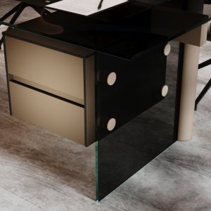 Τραπεζάκι Cloud 120 × 60 cm δίπλα στις πολυθρόνες της διεύθυνσης