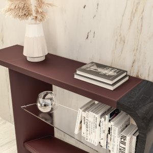 Πολυθρόνα με δέρμα ραμμένο στο χέρι από την Codutti