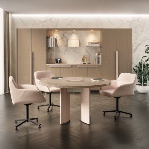 Βιβλιοθήκη κονσόλα Mithos με ενσωματωμένα φώτα LED