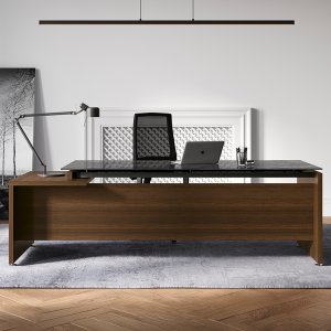 Γραφείο GO STEEL σε μεταλλικά στηρίγματα 120×40 mm