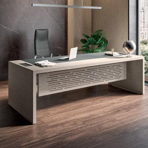 Γραφείο design e-10 της Quadrifoglio σε αμερικανική καρυδιά