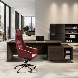 Τραπεζάκι Elite 120 x 60 cm σε Σκούρα Λεύκα με μαύρη βάση