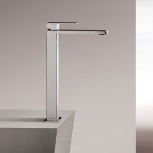 Mint Fantini σε φινίρισμα Matt Black, μπαταρία μονής οπής από το πλάι