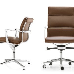 Κλειστά αλουμινένια μπράτσα της Una Chair