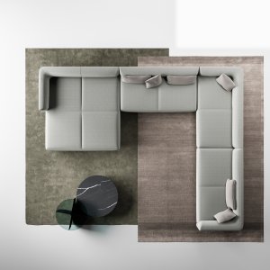 Καθίσματα lounge LaCividina Node+ με ψηλές ακουστικές πλάτες