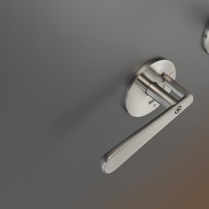Lutezia της Cea Design, μπαταρία δύο λαβών από σατινέ ανοξείδωτο χάλυβα