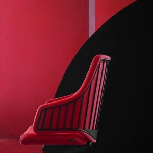 Πολυθρόνα Italia σε ύφασμα μουσταρδί