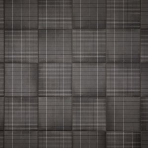Τοίχος μπάνιου με Aurore Charcoal Grid L της Mutina