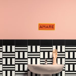 Μισό πλακάκι Marghe Half Black 10,1×20,5 από τη συλλογή Mattonelle Margherita