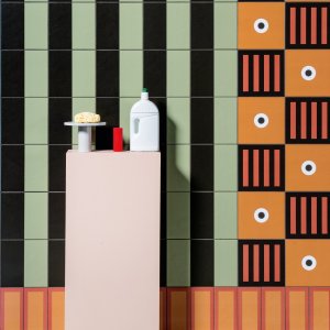 Πλακάκι 20,5×20,5 με το μοτίβο Signs από τη Mattonelle Margherita