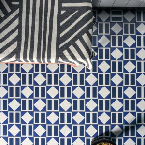 Point: σχέδιο της Nathalie Du Pasquier για τη Mattonelle Margherita