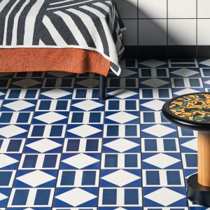 Πλακάκι 20,5×20,5 με το μοτίβο Black Terracotta από τη Mattonelle Margherita