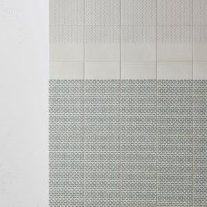 Μοτίβο Zigzag White της Tape Mutina σε λευκή βάση