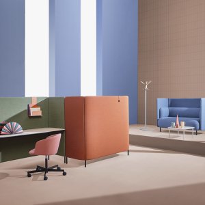 Πουφ Buddy 212 της Pedrali, 90×90 cm