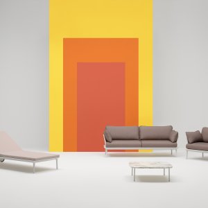 Καναπές Buddy Sofa 219/2 της Pedrali χωρίς μπράτσα