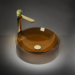 Βρύσες σχεδιασμού Perle της Gessi σε λουτρό