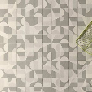 Οικογένεια Puzzle Creta σε τόνους κεραμιδιού