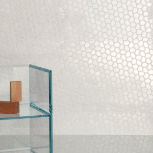 Botanica White με αρμό τερακότα σε αντίθεση