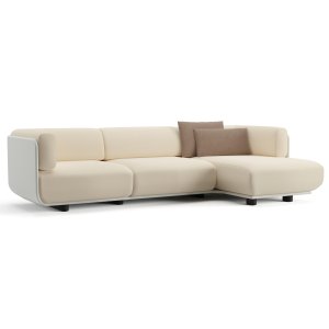 Καναπές Shaal της Arper σε lounge γραφείων